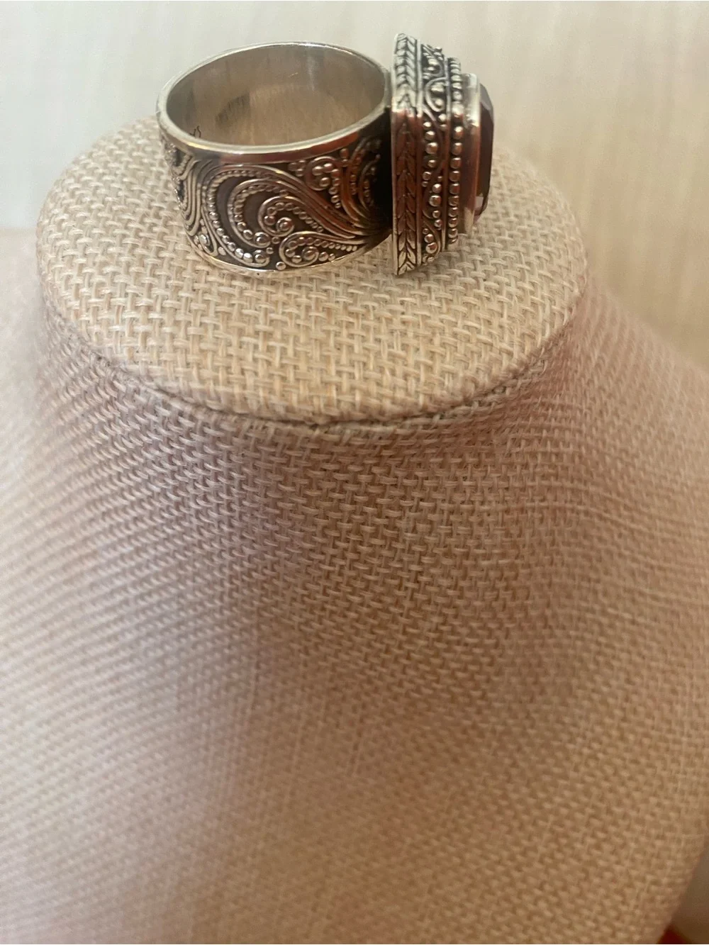 Sarda Sterling Silver and Mystic Topaz Ring